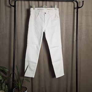 Pilcro and the Letterpress Women's White Skinny Jeans